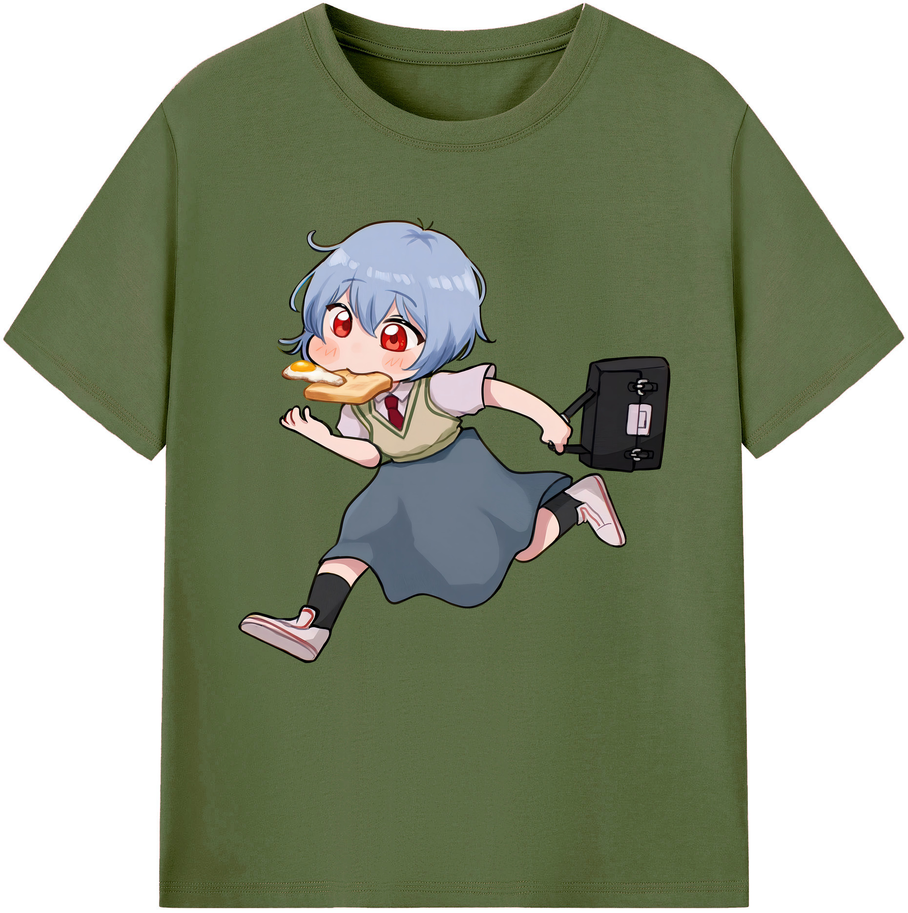 （画像用） EVA 新世紀エヴァンゲリオン 綿100％半袖Tシャツ（フロントプリント）